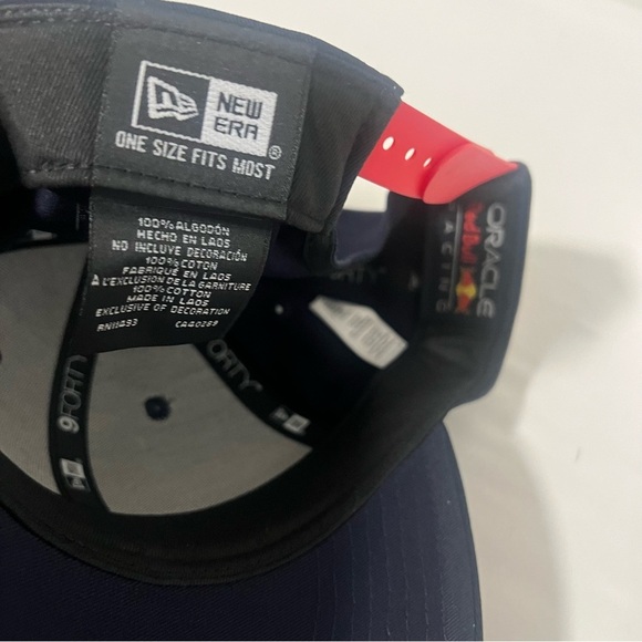 New Era Red Bull Oracle Racing NAVY Hat Cap Adult SnapBack Adjustable Unisex NWT - Picture 9 of 11